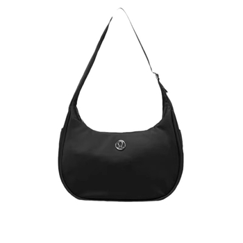 Urban nylon Lulu torba preko ramena, dumpling oblik, torba ispod pazuha, s jednim remenom, zatvaranje na zip, podstava od poliestera, velika zapremina, za svakodnevnu uporabu