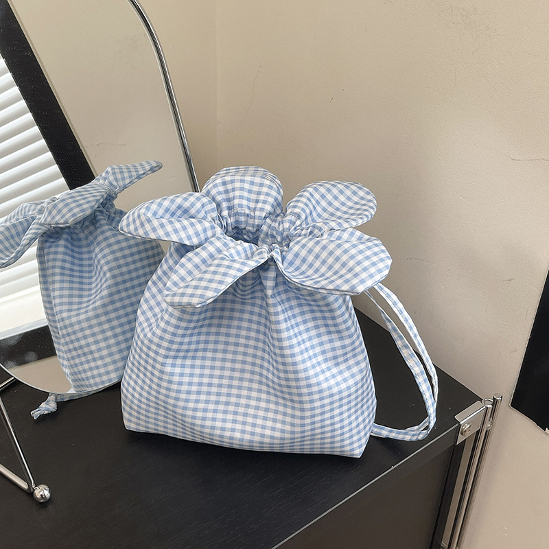 Torba preko ramena u stilu street fashion - poliester, vodoravni kvadratni oblik, magnetska kopča, unutarnji džep za telefon