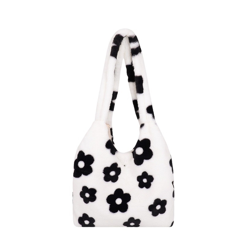 Shenbo pliš torbica, gradski stil, Tote torba, kvadratnog oblika, magnetska kopča