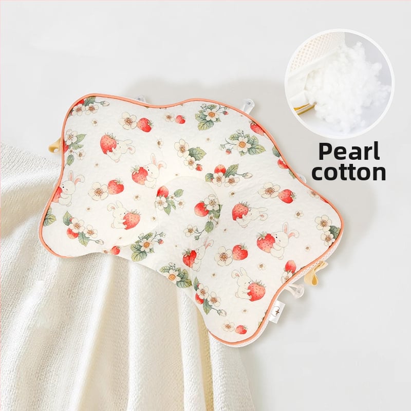 Бебешка възглавничка с форма на морска звезда, ядро от паметна пяна, калъф от химическо влакно, персонализиране; височина под 5 см; тегло до 0,5 кг; подходяща за бебета.