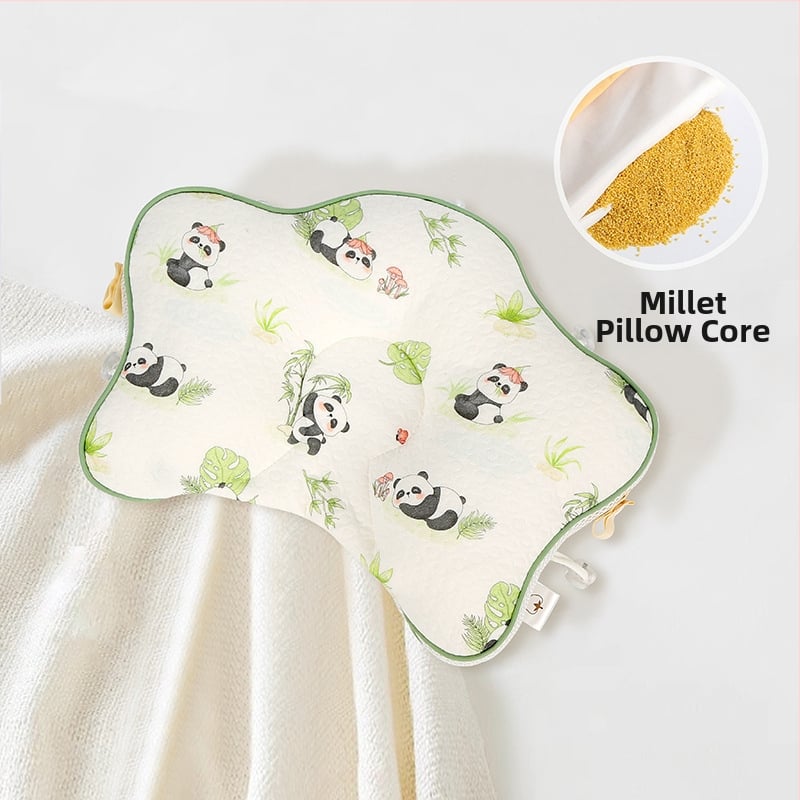 Бебешка възглавничка с форма на морска звезда, ядро от паметна пяна, калъф от химическо влакно, персонализиране; височина под 5 см; тегло до 0,5 кг; подходяща за бебета.