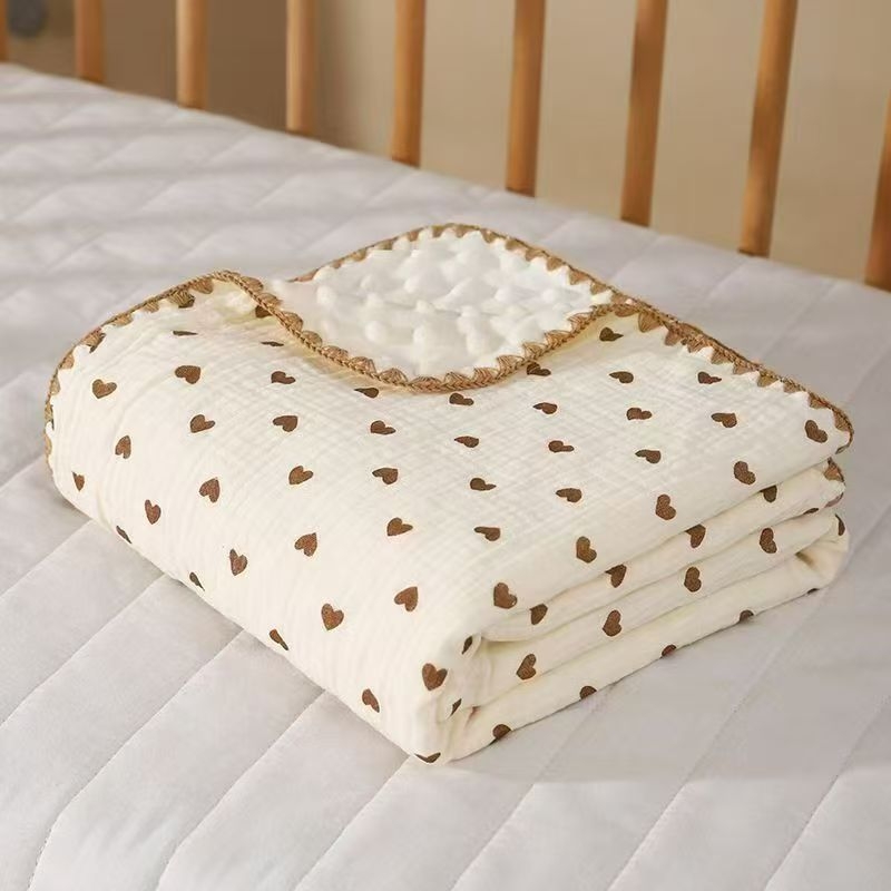 Little stupid cow Detská deka z 100% bavlny s bavlnenou výplňou, priedušná a teplá na jar a jeseň, vhodná pre bábätká do 6 mesiacov, možnosť prispôsobenia.