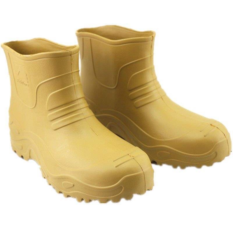 Ghete de ploaie medii cu talpă EVA, ușoare, antiderapante și impermeabile, pentru toamnă–iarnă