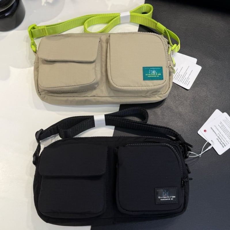 Lulu M-P torba za kameru, višestruke džepove, vodootporna, unisex crossbody torba s pretincima za telefon i dokumente