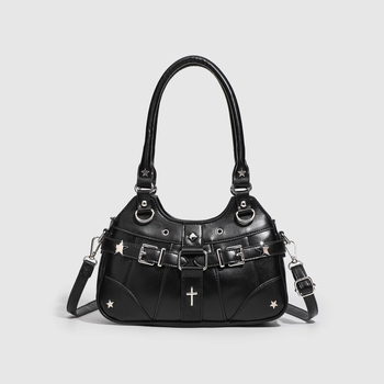 HENGJINGYX PU Prozirna crossbody torba za žene, svakodnevna upotreba, jesen 2023