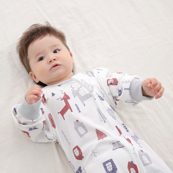 Woven Children Baba alvózsák, ölelős kendő, 100% pamut, poliészter töltet, állatmintás, újszülött