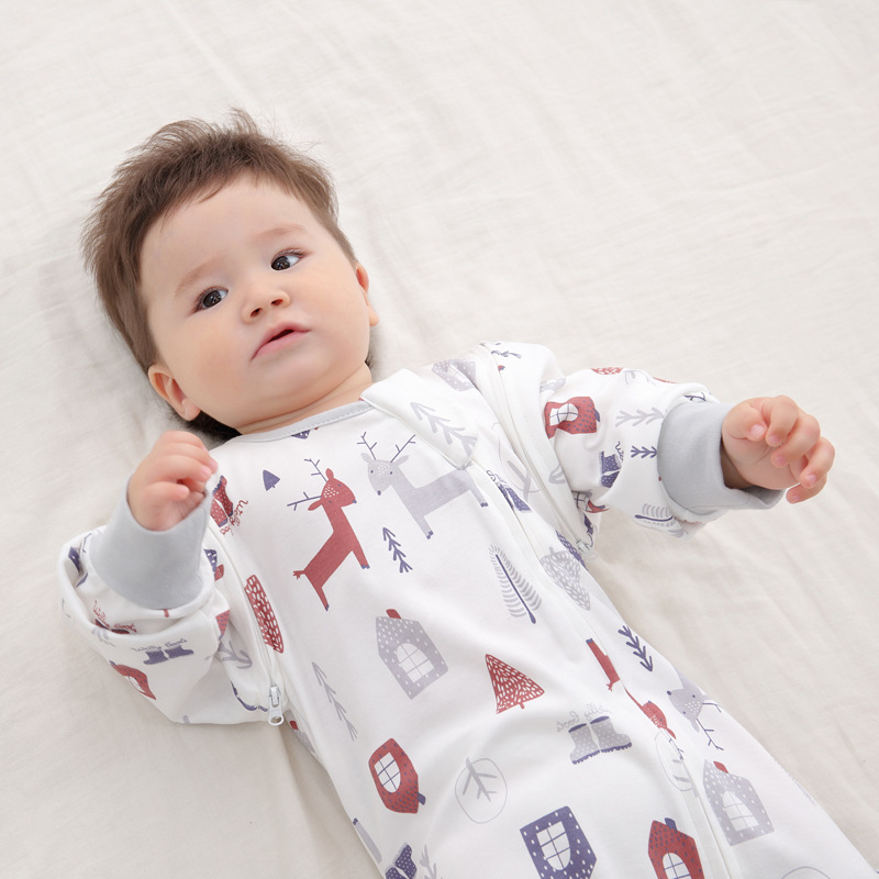 Woven Children Baba alvózsák, ölelős kendő, 100% pamut, poliészter töltet, állatmintás, újszülött