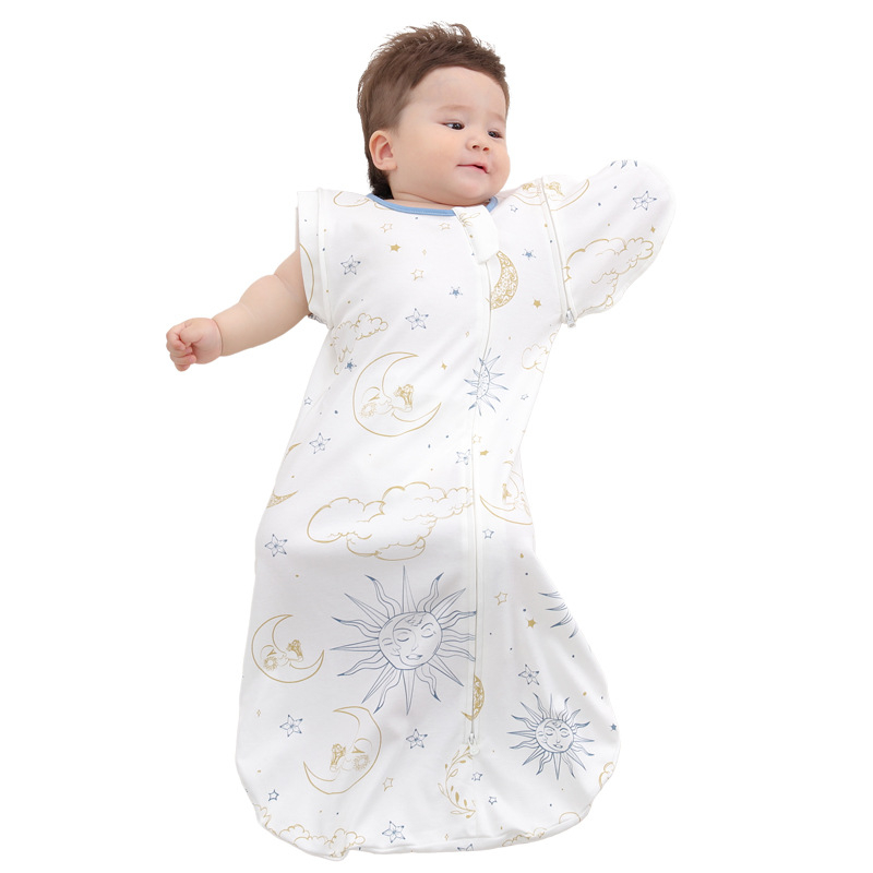 Woven Children Baba alvózsák, ölelős kendő, 100% pamut, poliészter töltet, állatmintás, újszülött