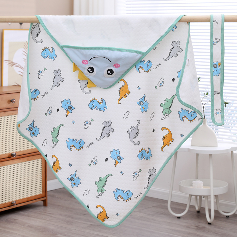 Baba ölelős takaró - 95% tiszta pamut, töltet tiszta pamut, minden évszak, újszülötteknek, minták: állatok, rajzok, betűk, virágok