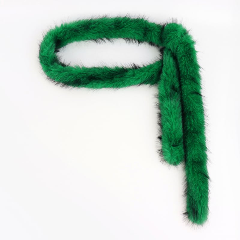 Плюшен колан за талия с дълга верига — материал: имитиран косъм; козина: изкуствена лисица; марка: Junpeng; еднокръгов колан; подходящ за всички сезони