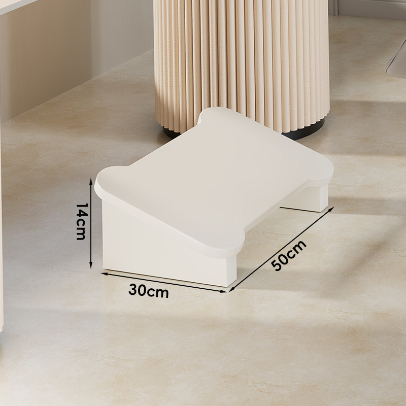 Fából készült lábtámasz az asztal alatt — modern minimalist stílus, többsfunkciós, beltéri használatra