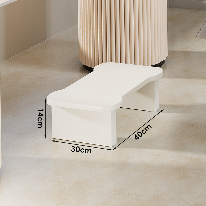 Fából készült lábtámasz az asztal alatt — modern minimalist stílus, többsfunkciós, beltéri használatra