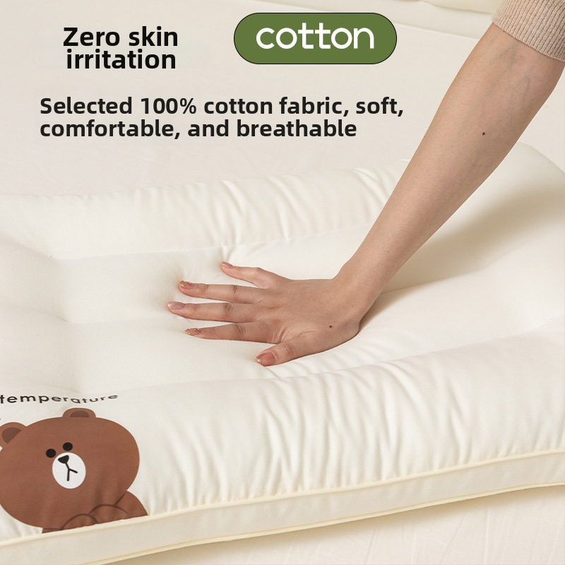 Detský vankúš pre deti — obdĺžnikový tvar; výplň mikrovlákno s antibakteriálnou vláknou; poťah 100% bavlna