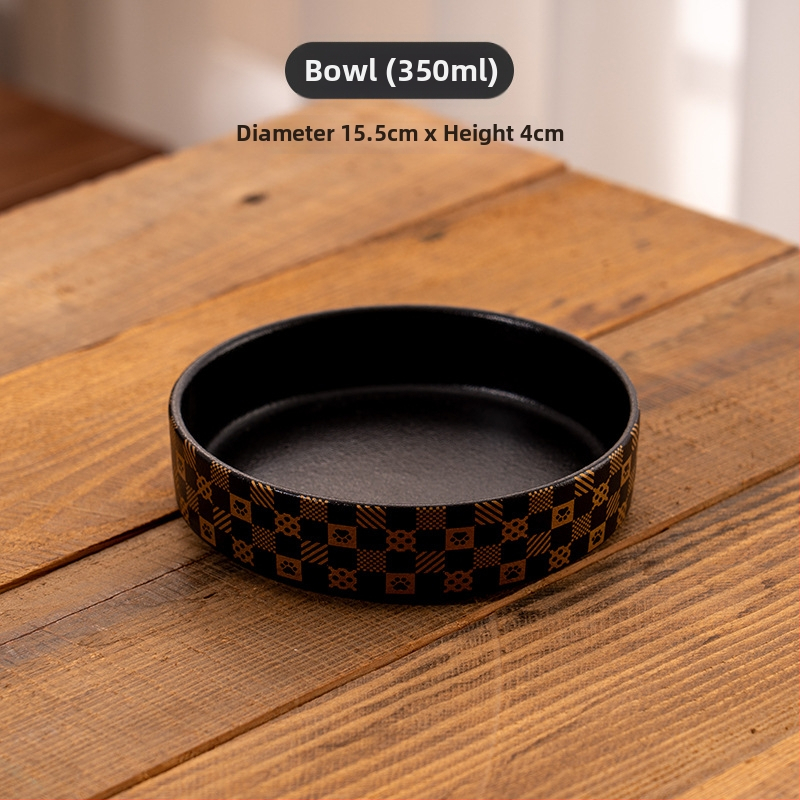 Keramička zdjela za vodu mačke s regulacijom temperature i ugrađenim grijanjem, automatisirani sustav hranjenja