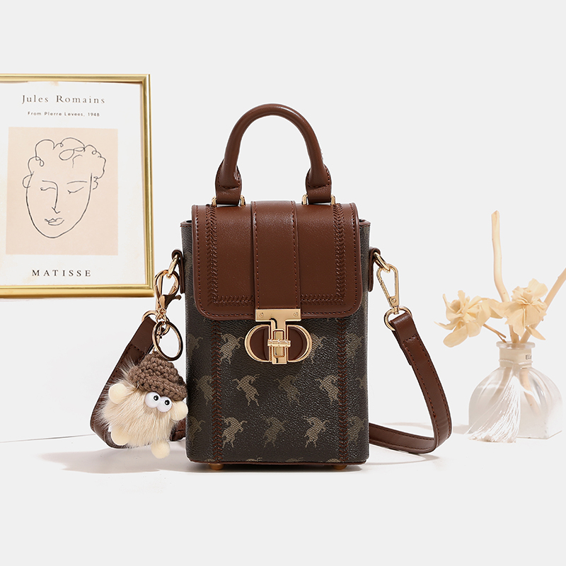 Női PU bőr mini válltáska a mobiltelefonhoz, függőleges négyzet alakú, kártyatartó rekesz, tavasz 2025