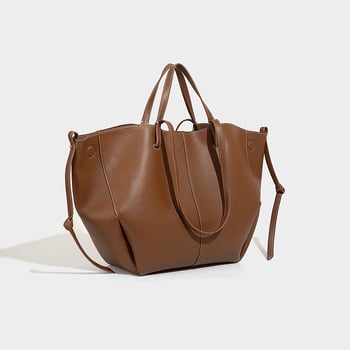 Tote táska, PU anyag, horizontális négyzet alakú, mágneszár, 2025 tavasz