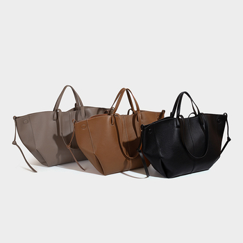 Tote táska, PU anyag, horizontális négyzet alakú, mágneszár, 2025 tavasz