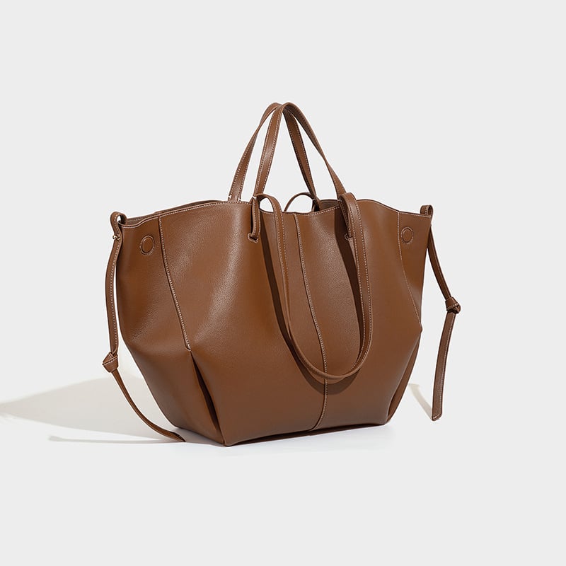 Tote táska, PU anyag, horizontális négyzet alakú, mágneszár, 2025 tavasz