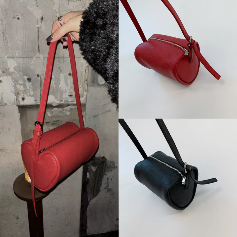 Crossbody torba s kožom od mikrovlakna, mekana konstrukcija, vodoravni četverokutni oblik, otvorena džep