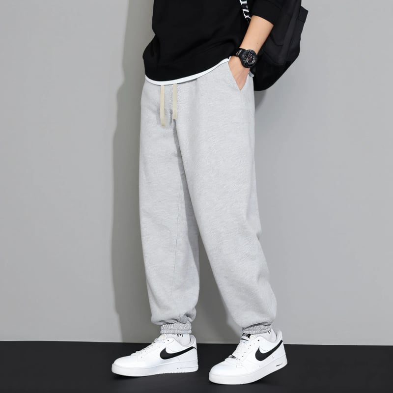 Školske sportske hlače, slobodan kroj, do gležnja, četiri sezone, pamuk