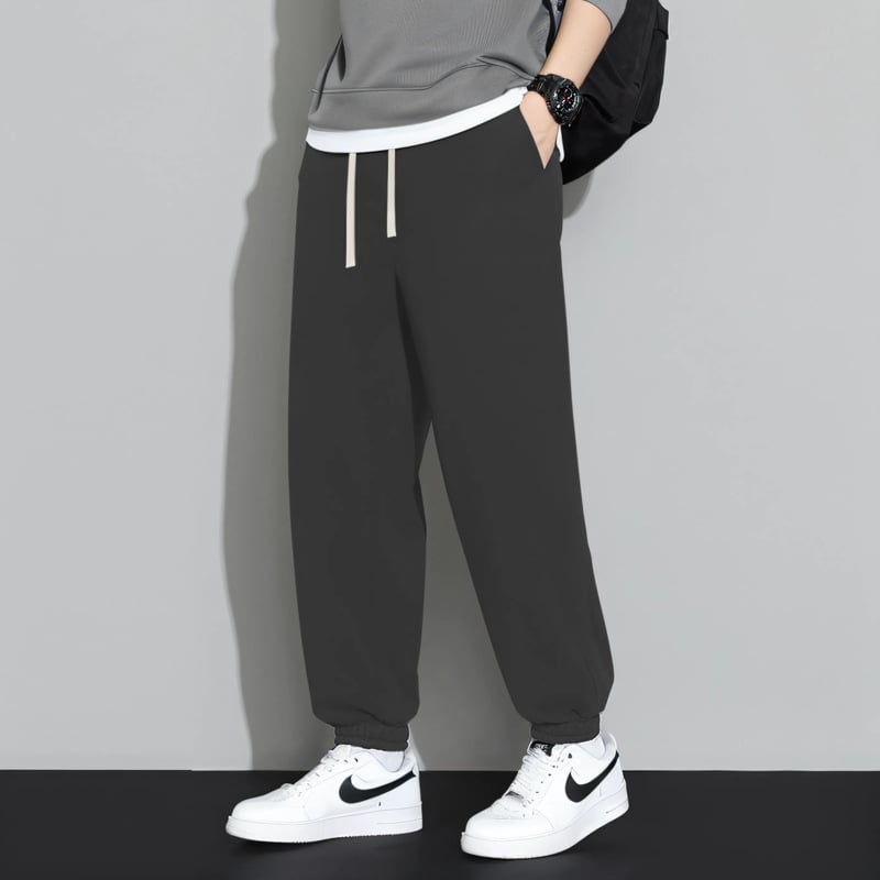 Školske sportske hlače, slobodan kroj, do gležnja, četiri sezone, pamuk