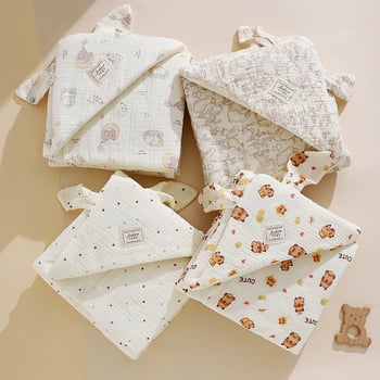 Zavinovačka pre novorodenca – bavlnená gáza, výplň zo hodvábnych vlákien, ľahká a priedušná, jar a jeseň