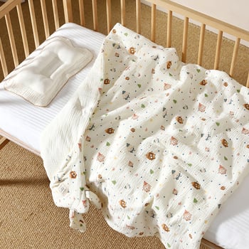 Zavinovačka pre novorodenca – bavlnená gáza, výplň zo hodvábnych vlákien, ľahká a priedušná, jar a jeseň