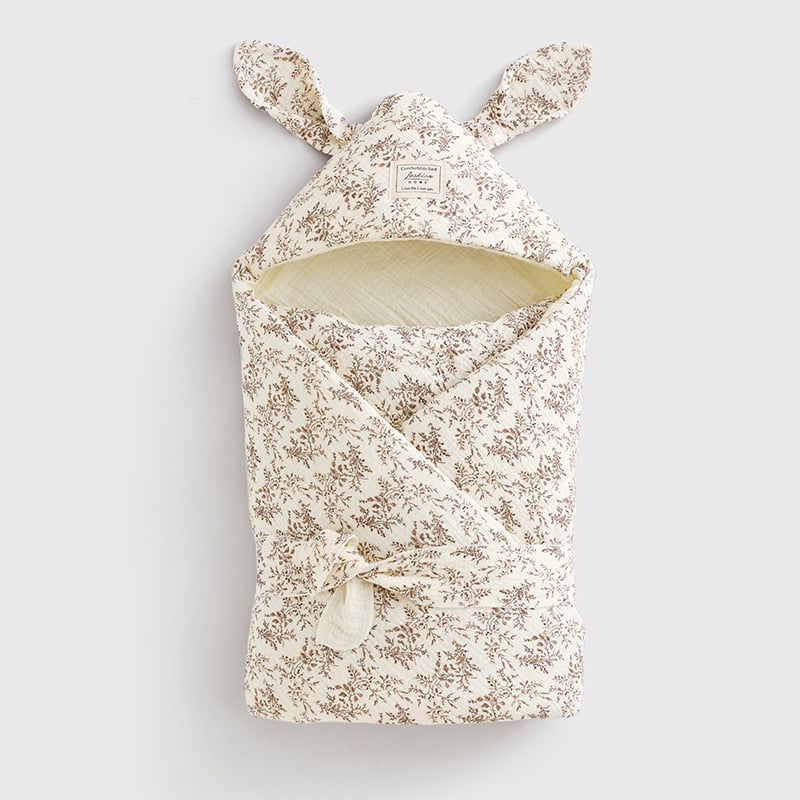 Zavinovačka pre novorodenca – bavlnená gáza, výplň zo hodvábnych vlákien, ľahká a priedušná, jar a jeseň