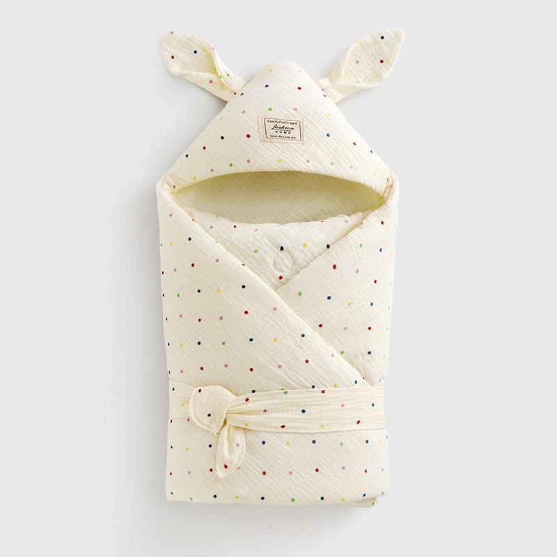 Zavinovačka pre novorodenca – bavlnená gáza, výplň zo hodvábnych vlákien, ľahká a priedušná, jar a jeseň