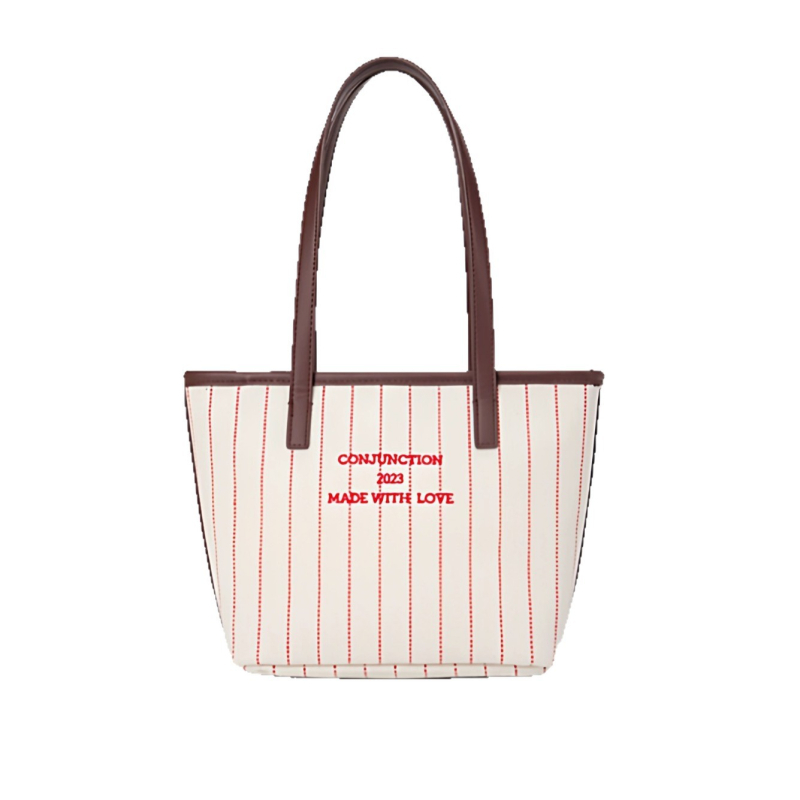 Torba Tote od platna – unisex stil, zatvarač, unutarnji džep s zatvaračem i džep za telefon