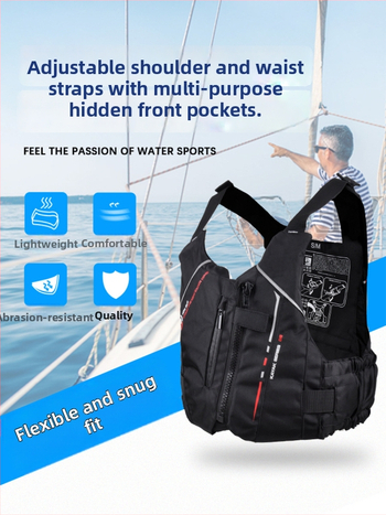 Yon Sub PVC mentőmellény, ujjatlan, tengerre, vitorlázásra, búvárkodásra és úszásra