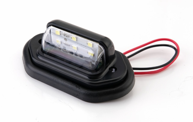 Φωτιστικό LED για πινακίδα κυκλοφορίας – καθολική συμβατότητα, 12–24V, 10W, ζωή 50.000 ωρών, 0,2 A ρεύματος