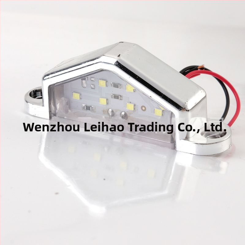 Φωτιστικό LED για πινακίδα κυκλοφορίας – καθολική συμβατότητα, 12–24V, 10W, ζωή 50.000 ωρών, 0,2 A ρεύματος