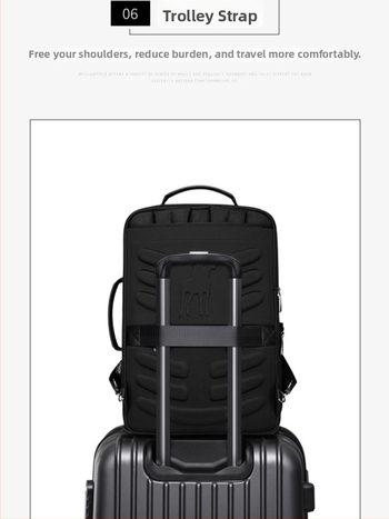 WILLIAMPOLO taška na notebook pre mužov — obchodné cestovanie, syntetická koža, kapacita pod 20 l, oblúkový ramenný remienok, vodeodolný