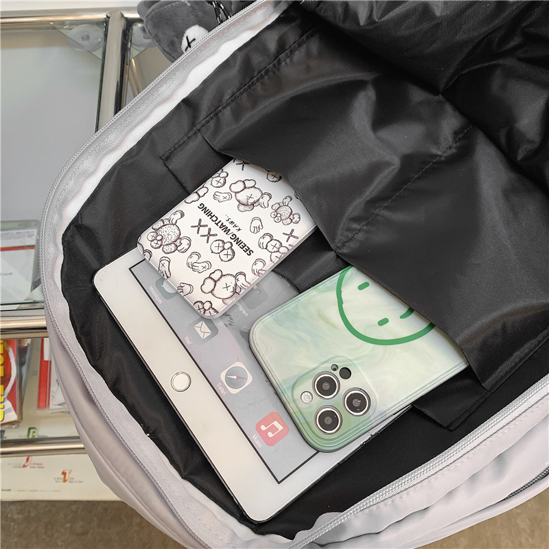 Ranac za skateboard, najlon, kapacitet ispod 20L, prostor za 10-inčni laptop, kaiševi s zračnim jastukom