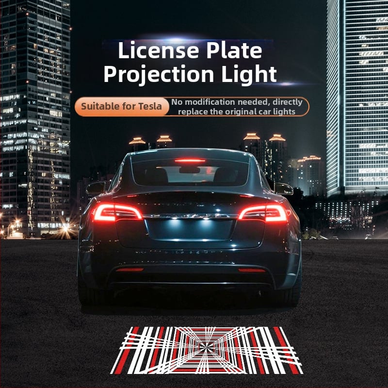 ZhiXin Λάμπα Προβολής Tesla Model 3/Y, 12V, LED 5050, 3W, 6500K, διάρκεια ζωής 80 000 h