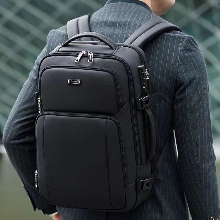 HOTSIR muški poslovni ruksak — vodootporan, kapacitet 36–55 L, membranski materijal, ergonomski stražnji panel