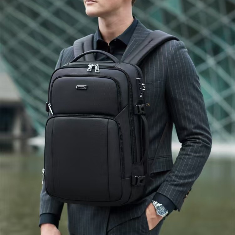 HOTSIR muški poslovni ruksak — vodootporan, kapacitet 36–55 L, membranski materijal, ergonomski stražnji panel