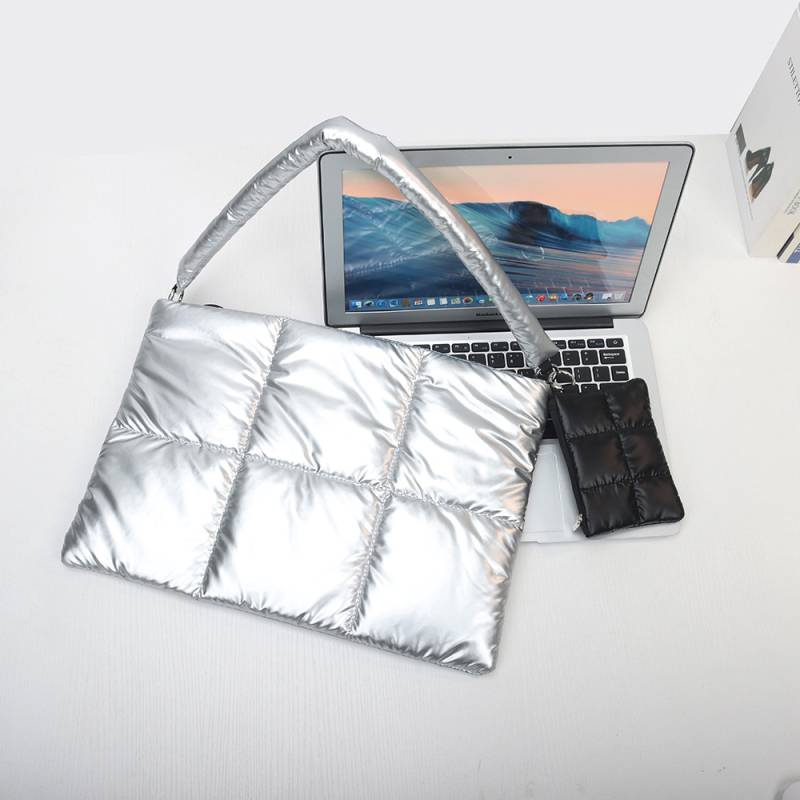 Torba za prijenosno računalo - vodootporna, ultralagana, otporna na udarce, sklopiva, geometrijski uzorak