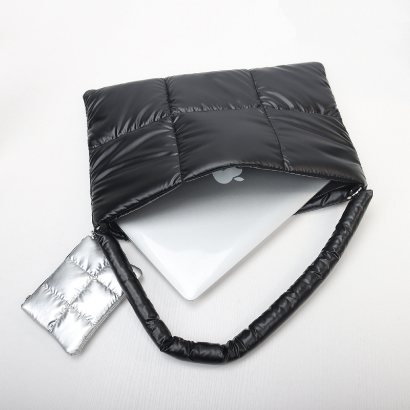 Torba za prijenosno računalo - vodootporna, ultralagana, otporna na udarce, sklopiva, geometrijski uzorak