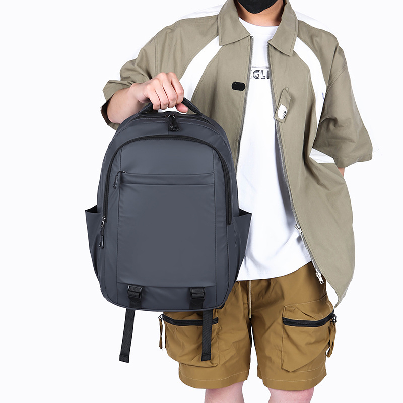 Unisex nylon ruksak za prijenosno računalo, za poslovna putovanja, kompatibilan s 15-inčnim prijenosnicima, kapacitet 20–35 L.