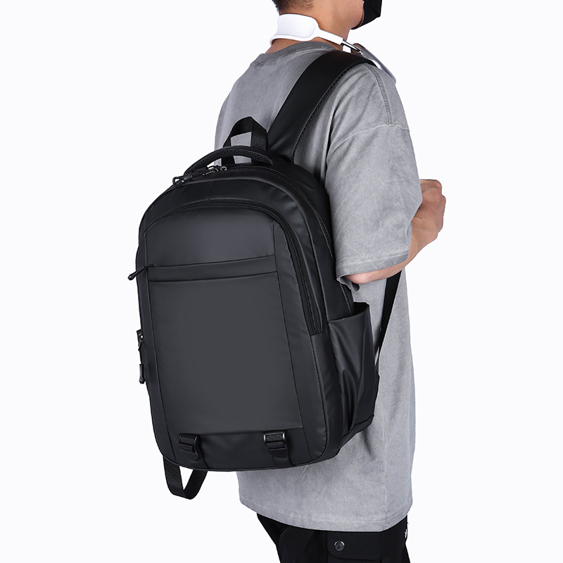 Unisex nylon ruksak za prijenosno računalo, za poslovna putovanja, kompatibilan s 15-inčnim prijenosnicima, kapacitet 20–35 L.