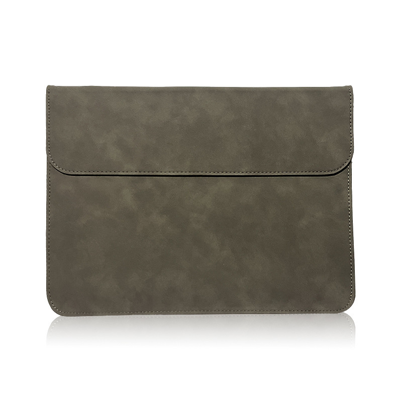 Ruijie husă pentru laptop, material PU, ușoară, subțire, protecție pentru notebook-uri Lenovo/Huawei/Apple, culoare solidă