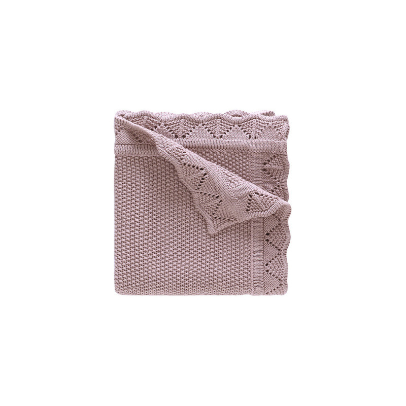 Pătură pentru înfășat nou-născuți Der Kaiser, din bumbac 100% tricotat, Siguranță Clasa A, pentru toamnă și iarnă, potrivită pentru nou-născuți până la 80 cm