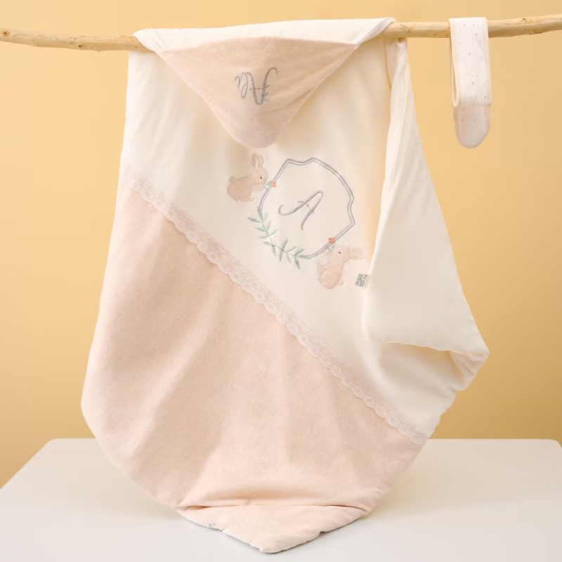 Novorodenecká zavinovacia deka - 100% bavlna, na jar a jeseň, možnosť prispôsobenia