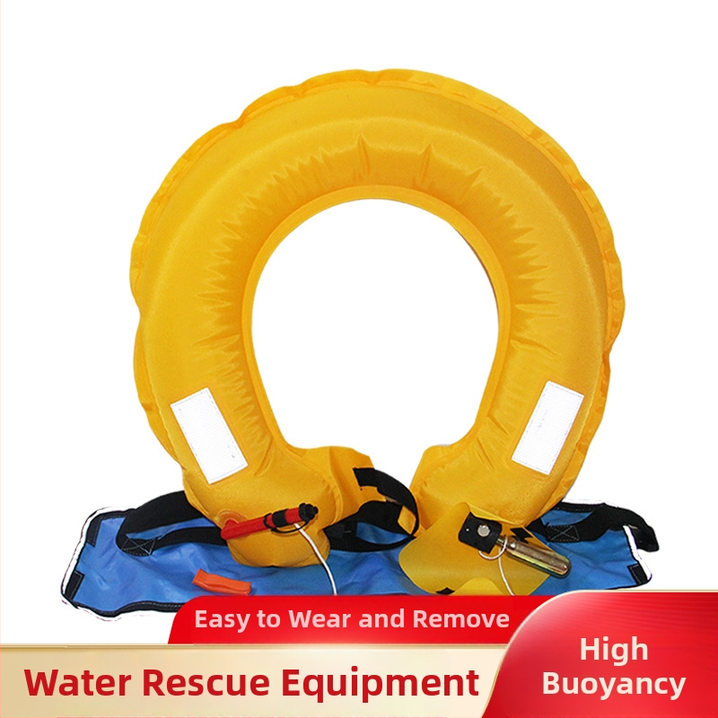 Nafukovací záchranný pás od značky Shiyang Life Saving, model Inflatable life-saving belt, spracovanie na objednávku