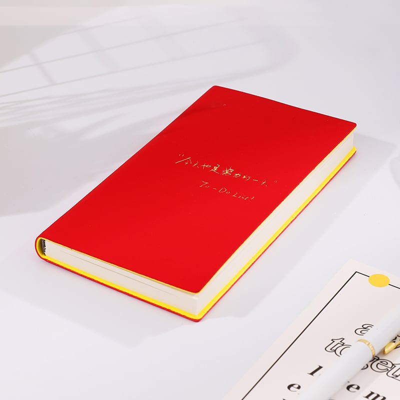 Bilježnica s to-do listom i dnevnim rasporedom, PU korica, šivanje pređom, papir od drvenog pulpa, 40 g/m², stil 1531211885