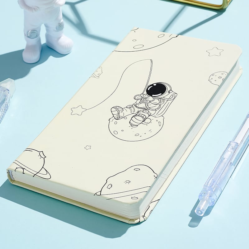 Bilježnica s to-do listom i dnevnim rasporedom, PU korica, šivanje pređom, papir od drvenog pulpa, 40 g/m², stil 1531211885