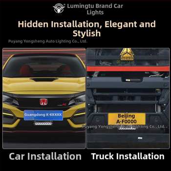 Φως πινακίδας κυκλοφορίας με 8 LED, αλουμινένιο περίβλημα, 8–85V, μακροεμβέλεια για οχήματα εκτός δρόμου