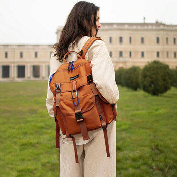 Rucsac de călătorie unisex, 20–35L, nailon, curea de umăr curbată, compatibil cu laptop de 16 inch